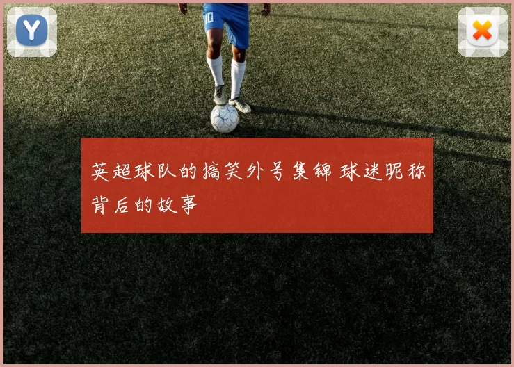 英超球队的搞笑外号集锦 球迷昵称背后的故事