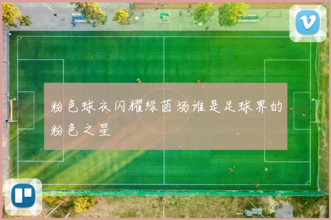 粉色球衣闪耀绿茵场谁是足球界的粉色之星